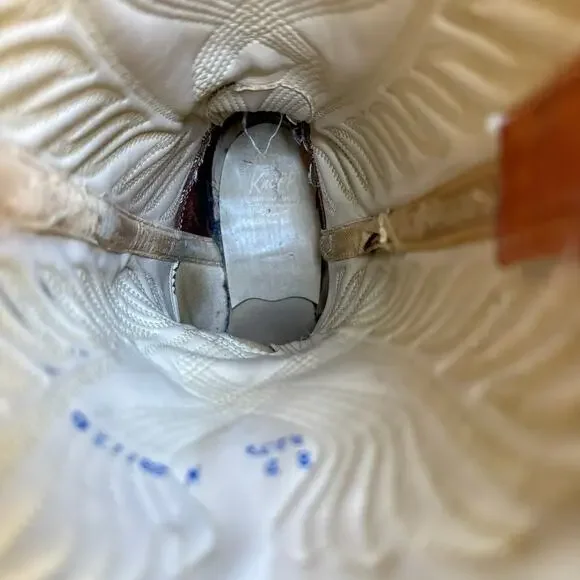 Knapp Vintage Brown Leather Western Cowgirl Boots Women’s Size 8D - Picture 8 of 9